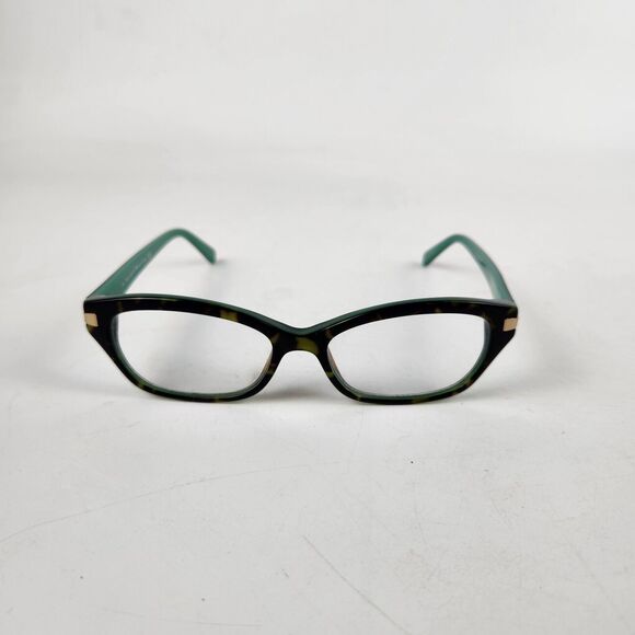 kate spade new york Vivi ESD Eyeglasses Women Green Rectangle Plastic Full Frame - Picture 2 of 8